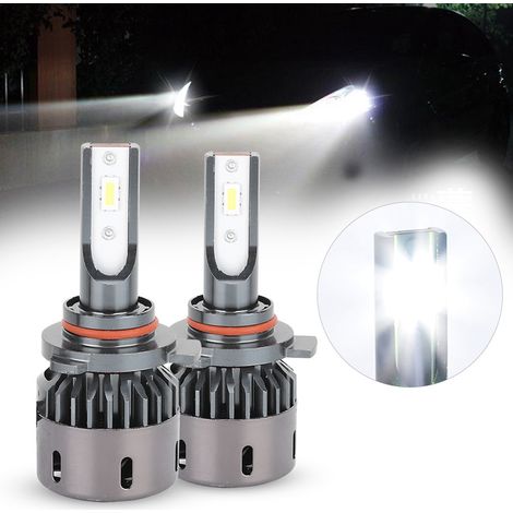 2 phares antibrouillard avant 9012 6000K 35W pour véhicule, 4000 lm, alimentation DC12-24V (1/5)