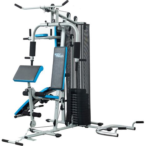 BodyTrain HG470 - 3 Station Home Multi Gym with 66kg Weight Stack (1/5)