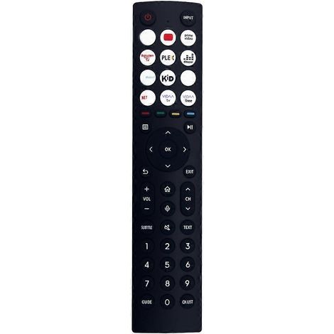 Télécommande de remplacement ERF3A86 pour téléviseurs LED/LCD intelligents Hisense (sans fonction vocale) (1/5)