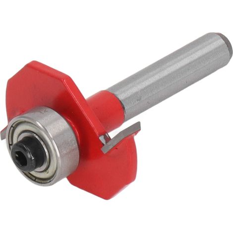 Fraise à rainurer en alliage d'acier au tungstène, à bord droit, queue de 1/4", 5/32". (1/5)