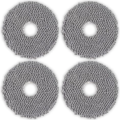 (4 pezzi) Panni di ricambio per mocio Plus 505 Combo compatibili con i robot lavapavimenti Plus 505 Combo e Plus 405 Combo, accessori per mocio (1/4)