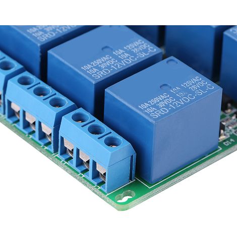 Relais Bluetooth, module relais 10A 8 canaux durable pour vie quotidienne, contrôle pratique (1/5)