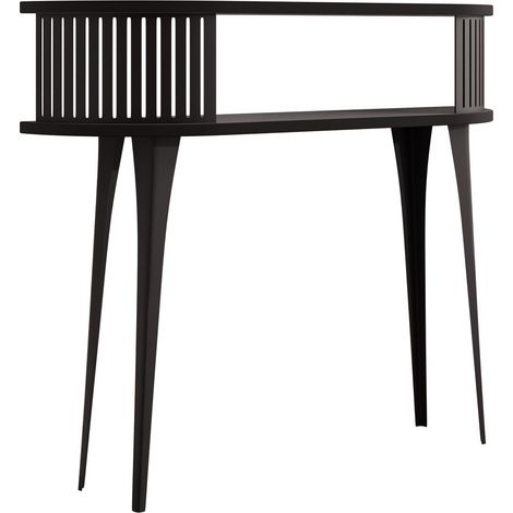 Console Vitum, Noir, 89x100x25cm (1/3)