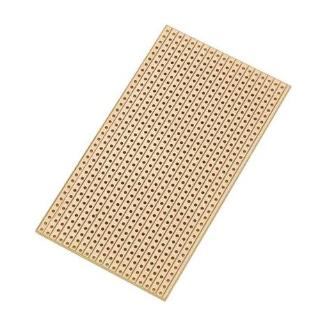 TRU COMPONENTS SU527629 Platine Euro Bakélite (L x l) 90 mm x 50 mm 35 µm Pas 2.54 mm Contenu 1 pc(s (1/3)