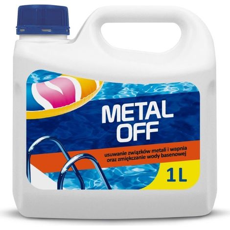 Limpiador de agua Gamix 1KG, productos químicos para piscinas, metal OFF