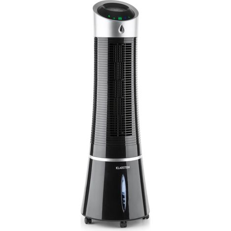 Klarstein Skyscraper Ice enfriador de aire 4 en 1 ventilador 180 m³/h 30 W oscilación mando a distancia móvil