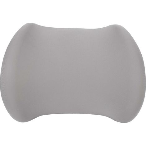 Coussin de soutien lombaire à forme convexe, en mousse à mémoire de forme ergonomique, amovible et respirant, pour chaise. (1/4)