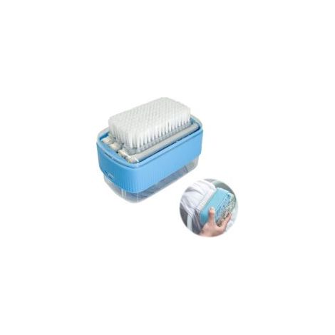 Dispensador de jabón espumoso de sobremesa - Para uso doméstico, jabón espumoso para lavar sin frotar, dispensador de inicio de lavado para viajes, prensa desmontable, detergente líquido multifunciona (1/3)