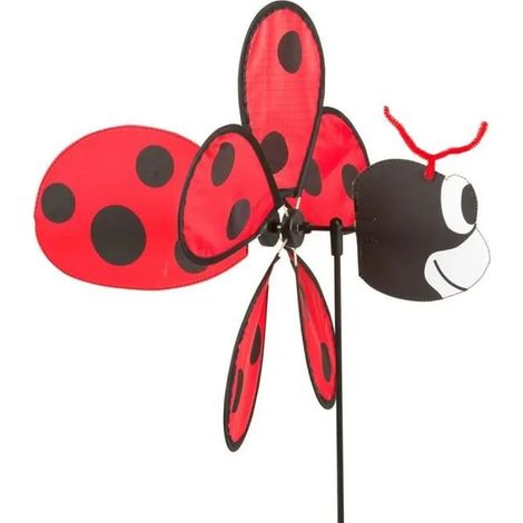 Elemento decorativo da giardino hq-invento ladybug gira 65 cm