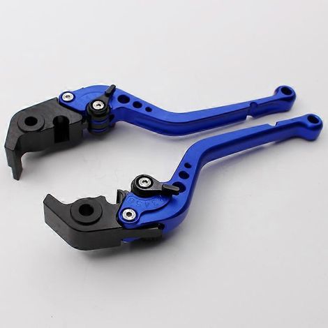 For Ducati MotoGP 950 Multistrada modified brake clutch horn adjuster handlebar accessories( Longhandled blue) (1/5)