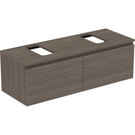 Ideal Standard E3475UR WT Meuble bas Finesse Découpe g/d (1/3)