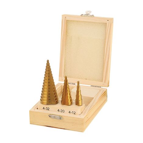 FRESE CONICHE SERIE 756603 WOKIN - MM 4/32 CF=PZ 3- 1 confezioni
