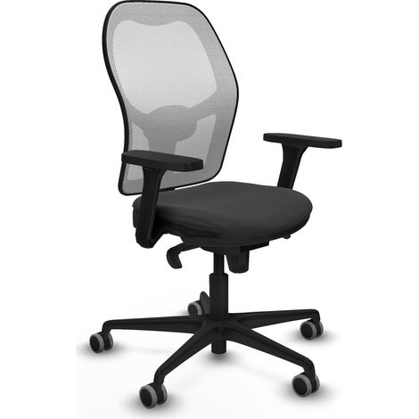 Silla de oficina piqueras y crespo Jorquera negro espuma inyectada (1/5)