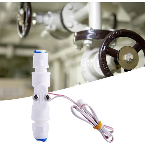 Capteur de débit d’eau précis – G1/4 – Interrupteur d’eau – Matériau PE sain – Pour électroménager et filtration (1/5)