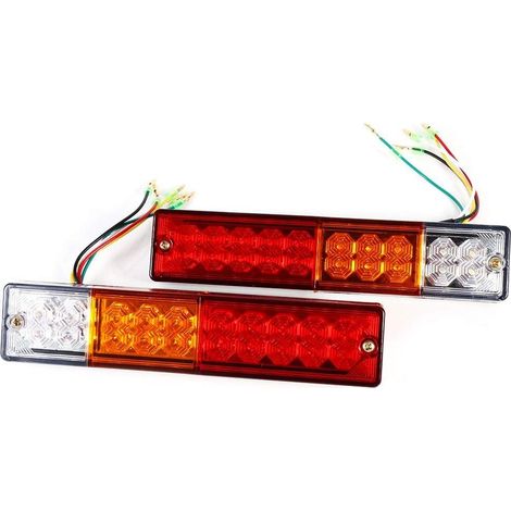APEX feux arrière de recul à 20 LED pour camions, remorques, camions, etc. (12V) (1/5)