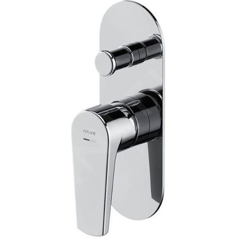 Cersanit Moduo - Mitigeur encastré avec 2 sorties et corps d’encastrement, chrome S951-338 (1/2)