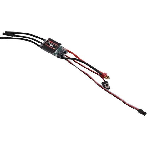 Regolatore di velocità elettronico (ESC) AM32 60 HA un motore brushless 3532/3542 con spina di alimentazione connettore a T e a banana da 4 mm. (1/5)