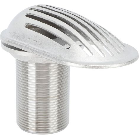 Filtre d'entrée marin, filtre de collecte d'eau encastré de 1-1/2 pouce en acier inoxydable 316, pénétrant dans la coque, adapté aux yachts. (1/5)