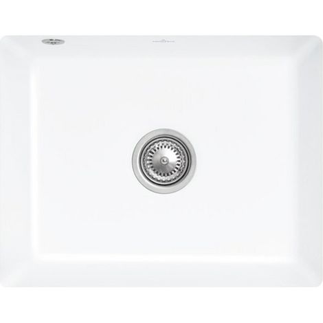 VB Unterbauspüle Subway 60 SU 331000 545 x440mm Rechteck Weiß Alpin CeramicPlus (1/2)