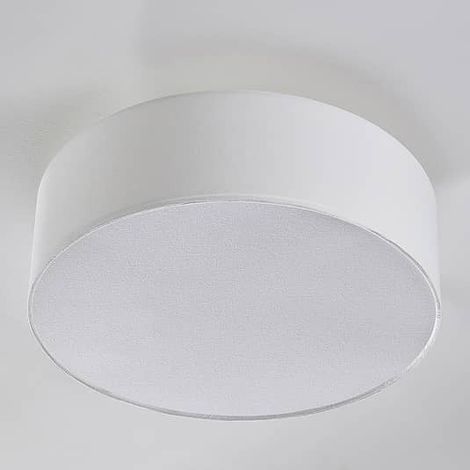 [GEBRAUCHT] B-Ware Lindby Deckenlampe Sebatin Wohnzimmerleuchte Deckenlampe Stoffleuchte E27 Led (1/2)