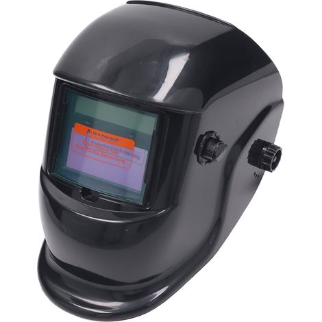Casque de soudage à assombrissement automatique, étanche, anti-UV, protection de la tête, cagoule de soudage à énergie solaire (1/5)