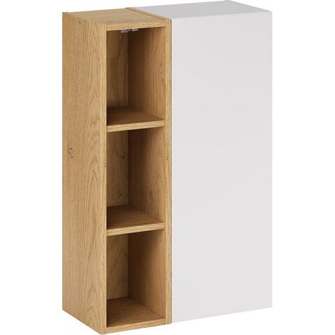 Armoire murale 3 niches Oria Blanc mat (1/3)