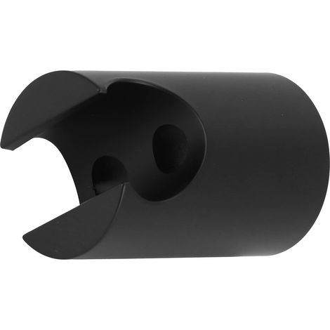 CCYKXA (Black). Shower Head Holder, Small Portable Toilet Shower Head Holder, Wall Mount Handheld Shower Sprayer Holder for Bathroom, Bathroom Accessory, for (1/5)