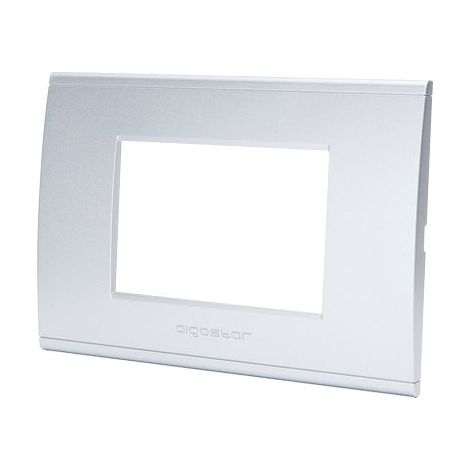PLACCA COPRIFRUTTI ABL - ARGENTO POSTI 3 MM 120X85- 8 pezzi