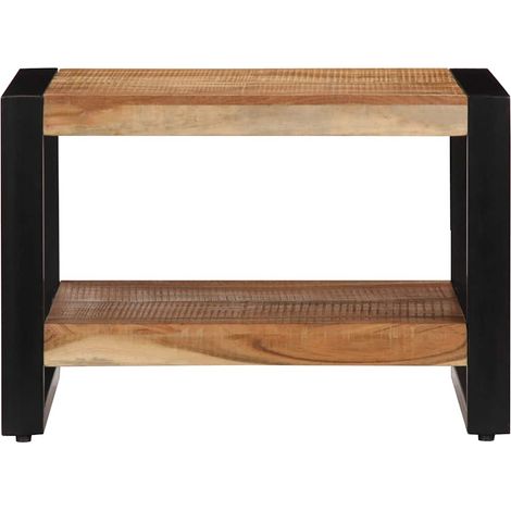 Maison Exclusive - Table basse 60x60x40 cm Bois d'acacia massif (1/5)
