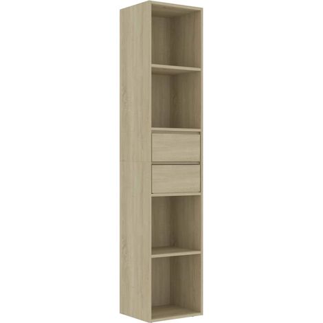 Maison Exclusive - Libreria Rovere Sonoma 36x30x171 cm in Legno Multistrato