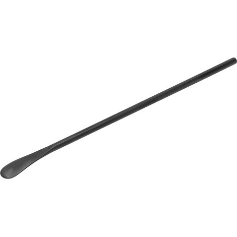 Cuillère à mélanger le café en acier inoxydable 304, pour Cocktail, Smoothie, manche Long allongé, noir mat (1/5)