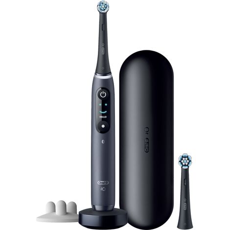 Spazzolino Elettrico Oral-B iO 8S Ricaricabile Display Interattivo Nero (1/4)