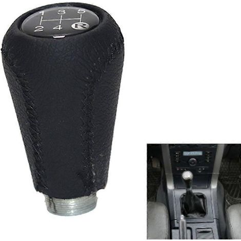 Pommeau de levier de vitesse en cuir pour voiture, housse de protection pour guidon, levier de vitesse pour Great Wall Hover H3 H5 2010 2011 2012 2013, levier de vitesse à main (1/5)