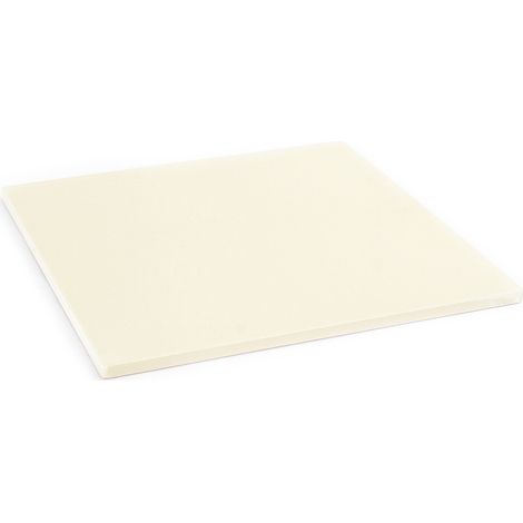 Toboli – Pierre à pizza en cordiérite 330 x 330 mm – Résistance 500 °C – Cuisson croustillante pour four à pizza – Matériel de gastronomie
