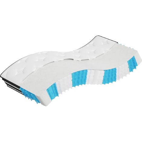Pocket Spring Mattress Medium 80x200 cm vidaXL