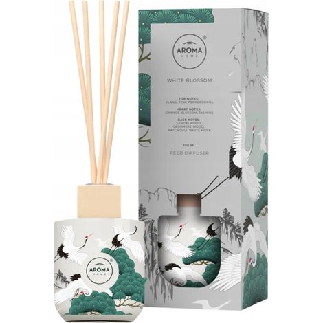 Varitas aromáticas Aroma Home Wild, Flor Blanca 100 ml (1/3)