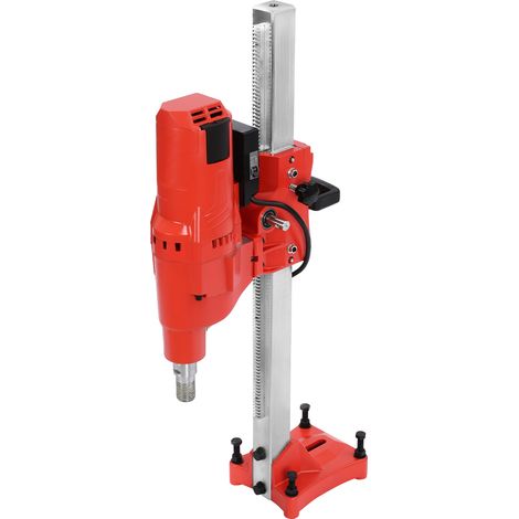 Senderpick – Carotteuse à béton 4250W – Carotteuse diamantée verticale pour béton armé – Vitesse 580 tr/min – Profondeur 1m