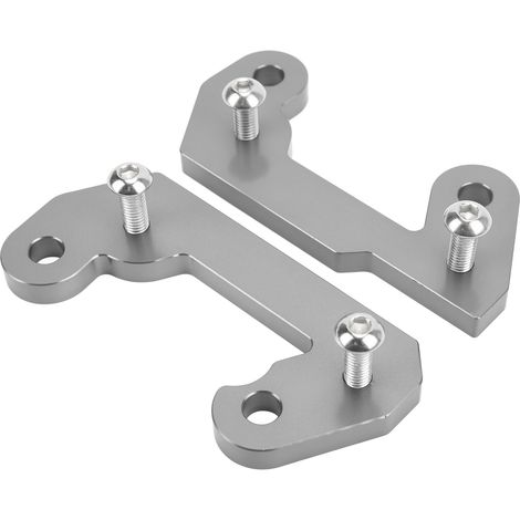 Repose-pieds aluminium pour moto NINJA 400 2018-2021, support surélevé arrière, accessoire de remplacement titane, kit réglable haute qualité (1/5)
