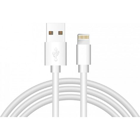 Jivo MFI white 1m lightning cable (1/4)