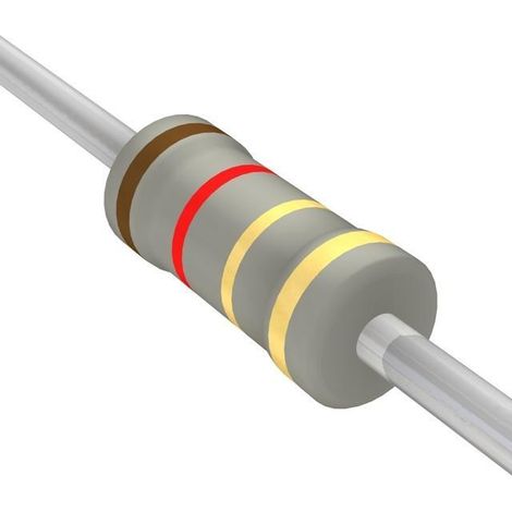 Widerstand Kohle 1R2 2W 5% Größen 4,2x11mm