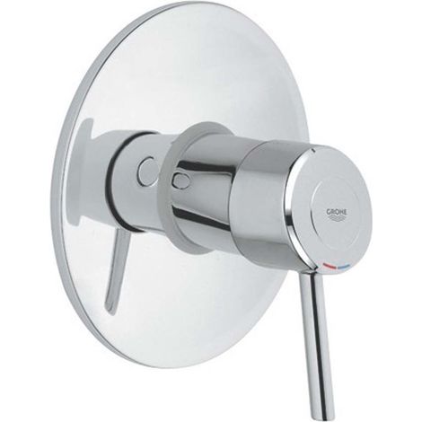 GROHE MISCELATORE MONOCOMANDO DA 1/2" incasso + parte esterna per doccia CONCETTO 32213000 (1/2)