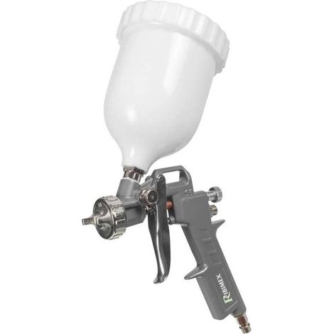 Pistolet à Peinture par Gravité - Godet Supérieur - Précision et Facilité de Utilisation - D-Work