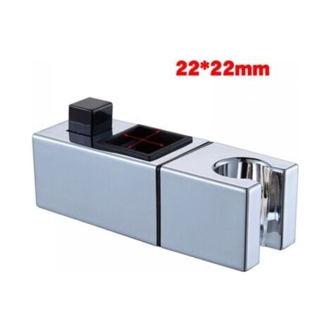 Duschhalterung Duschstange Hebesitz Festsitz Duschzubehör Badaccessoires Duschhalter (Vierkantrohr 22x22mm) (1/5)