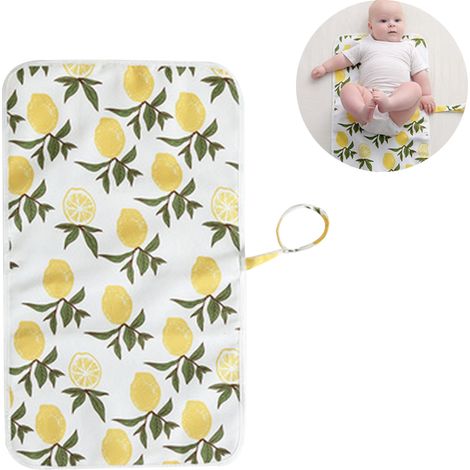 Tapis à Langer Portable - Imperméable - 60 x 40 cm - Pour Bébé - 1 Pièce (1/5)