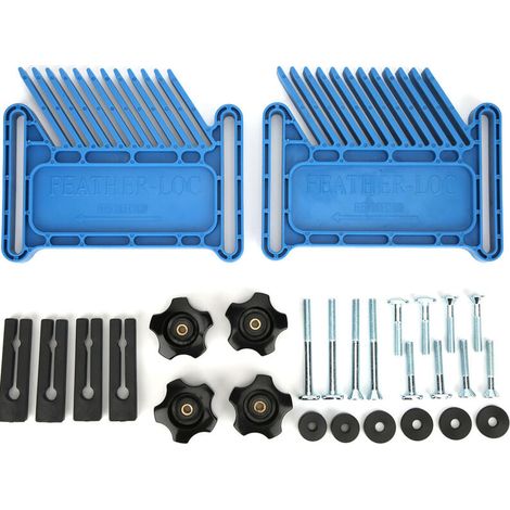 Feather Board for Woodworking, High Performance, Easy Installation, Unique Chamfer Groove, Accessories for Square Power Tools (Square Feather Board) (1/5)