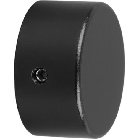Capuchon de protection en métal pour pédale d'effet guitare, embout noir à pointes (1/5)