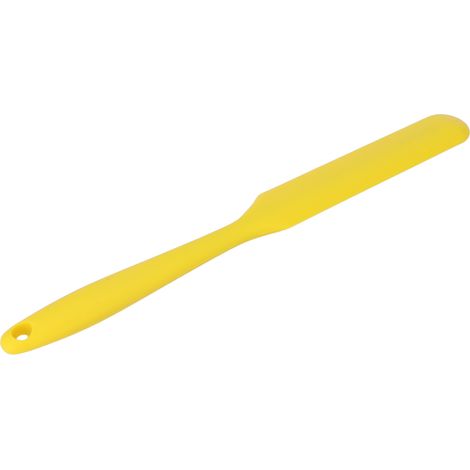 Spatule en Silicone pour Cire Épilation - Applicateur Grattoir Multifonction Jaune (1/5)