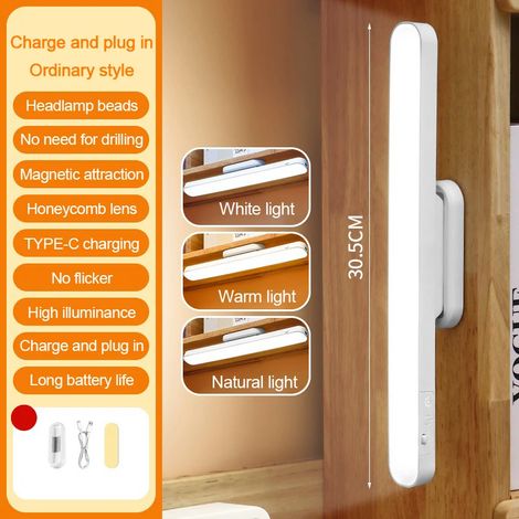 Lampe de table magnétique suspendue à énergie solaire (rechargeable) avec chargement USB LED et variation d'intensité progressive. (1/5)