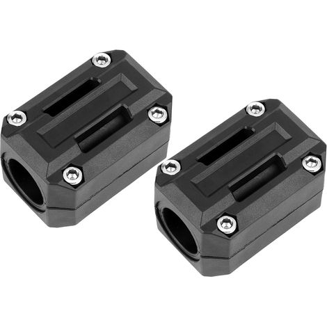 Paire de blocs décoratifs de protection de pare-chocs moteur de moto, type universel, convenant aux motos Honda et Yamaha. (1/5)