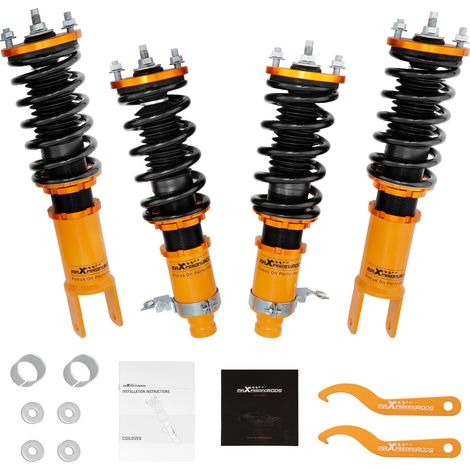 Kit D'amortisseurs De Suspension Réglables for Honda Civic Integra 1996 Bobines (1/5)